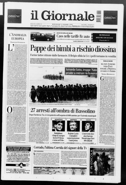 Il giornale : quotidiano del mattino